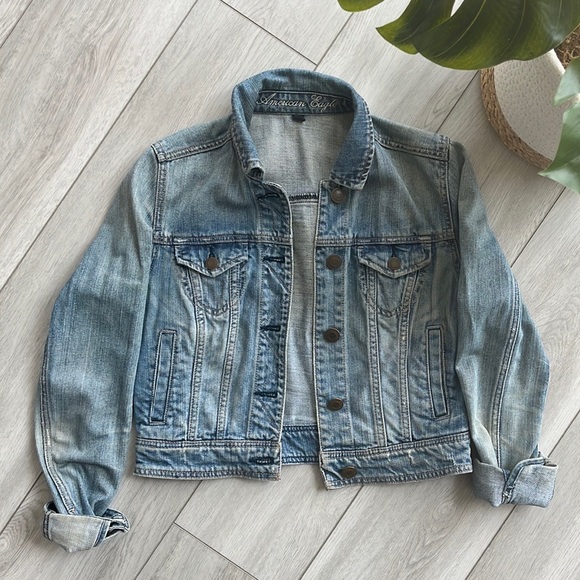 American Eagle Denim Jacket - Picture 1 of 5